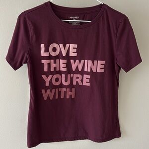 Cute wine women’s tee